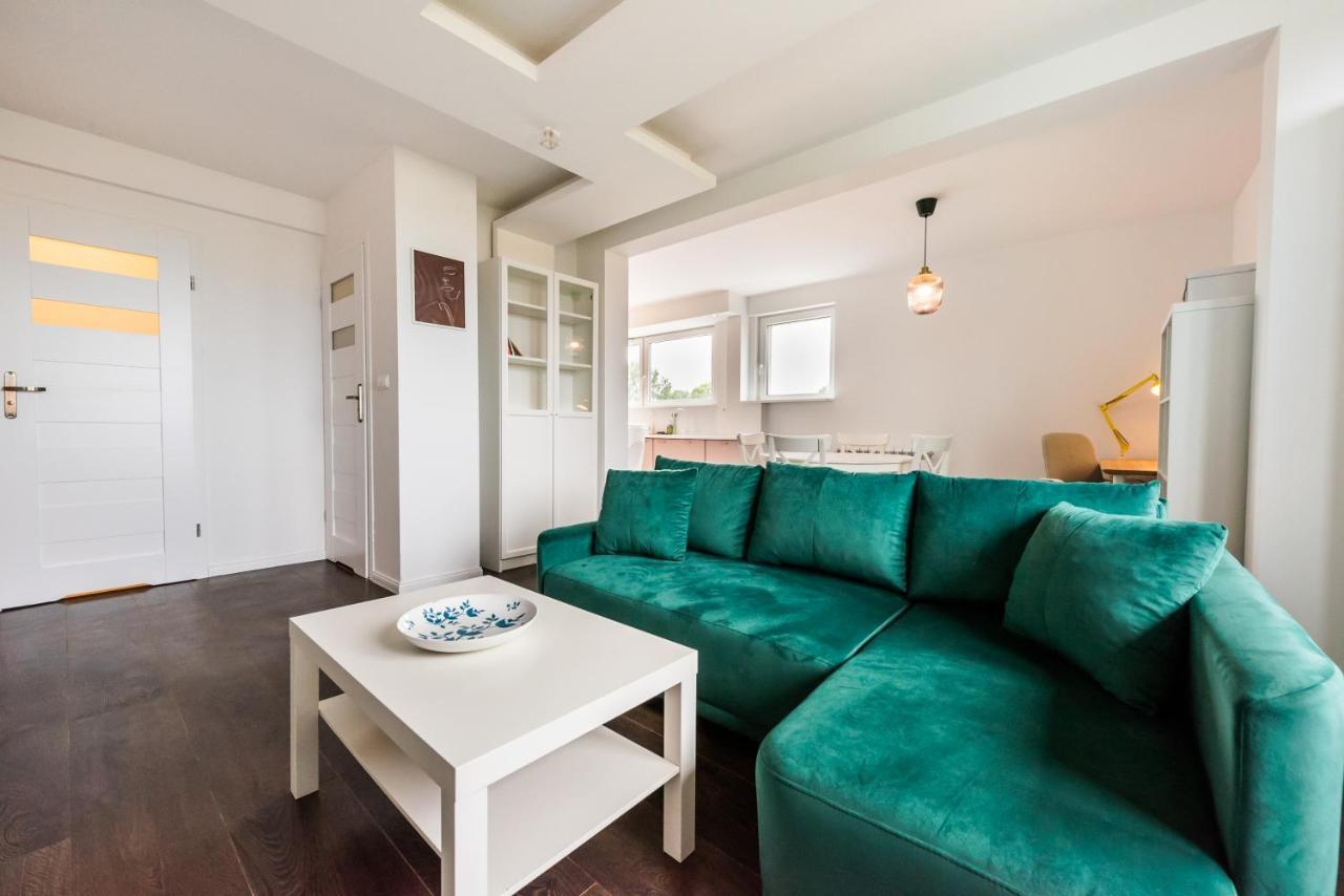 Saska Kepa Green Apartment Warsaw Exterior photo